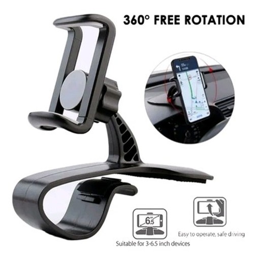 Black car dashboard holder - black,